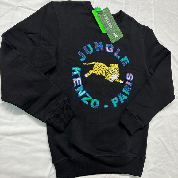 Kenzo Tiger Kenzo Sweatshirt Jungle KENZO 'VARSITY JUNGLE' TIGER
